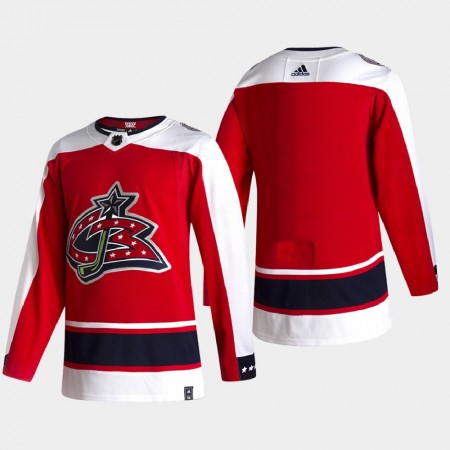 Pánské Hokejový Dres Columbus Blue Jackets Dresy Blank 2020-21 Reverse Retro Authentic